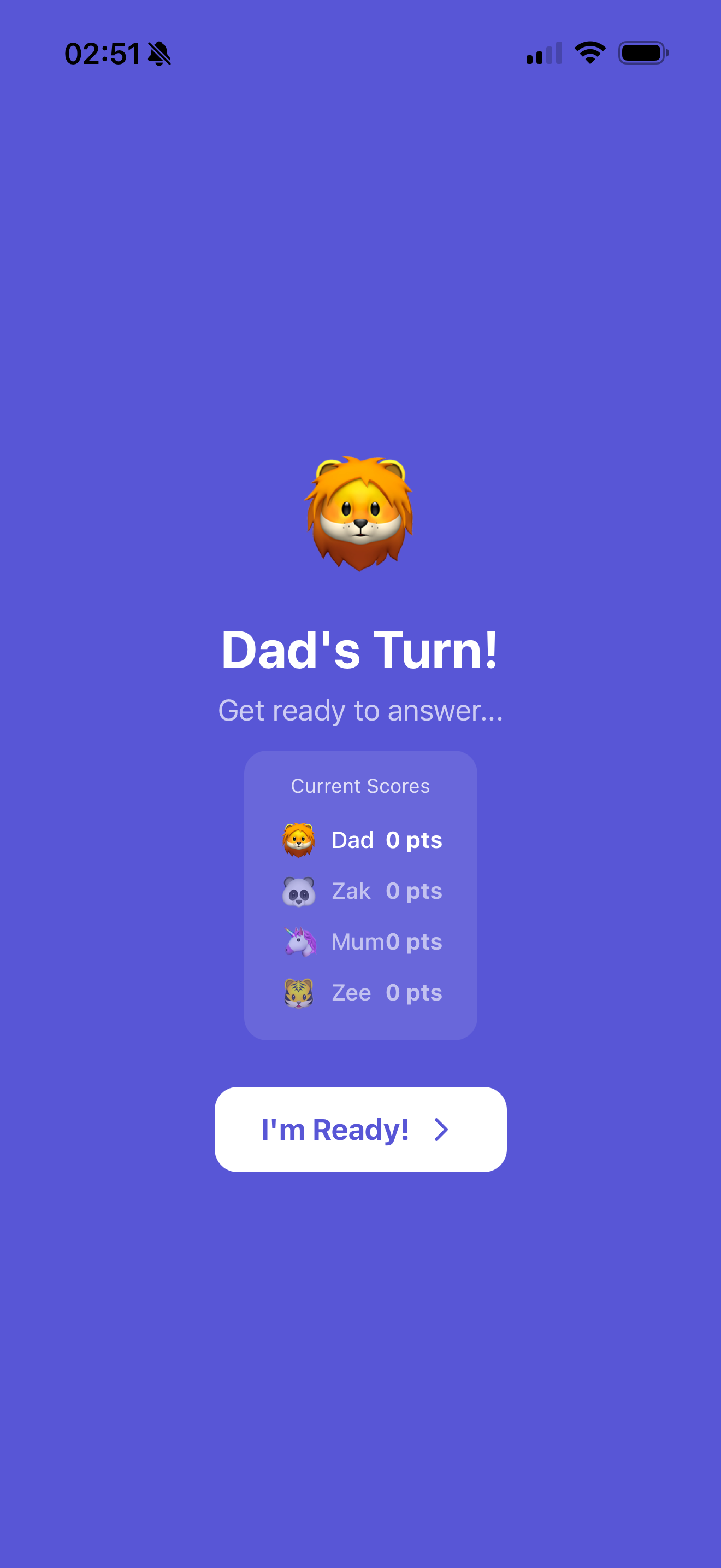 Dad's Turn